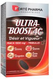 Forté Pharma Ultra Boost 4 g Désir et Vigueur - 20 Comprimés - Boîte 30 comprimés