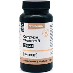 Nat&FormCompriméslexe Vitamines B 320mg 30 Gélules