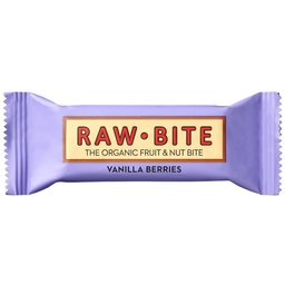 RAW Bite Bio Barres Baies de vanille