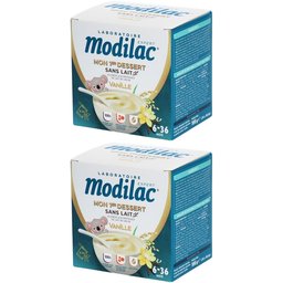 Modilac mon 1er dessert sans lait vanille 6-36 mois