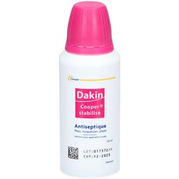 - Antiseptique - Peau, muqueuses, plaies - Solution pour application locale - Flacon 125ml