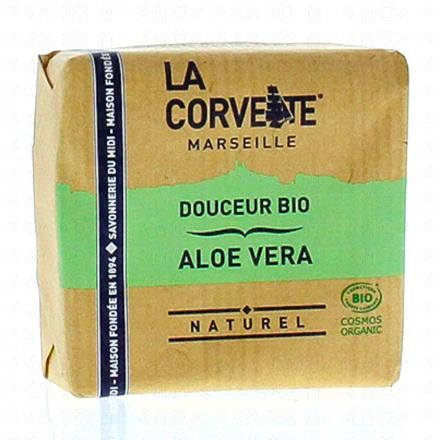 LA CORVETTE Savon pain douceur bio aloe vera 100g