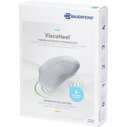 ViscoHeel® Viscoélastique Coussin de talon, taille 32-35