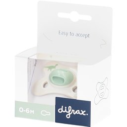 Sucette 0-6M Natural Fit pour Nouveau-né – Dino vert