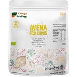 Flocons d'Avoine Eco Vegan Sans Gluten 500g
