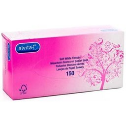 Pañuelos de Papel Blanco Caja 150uds