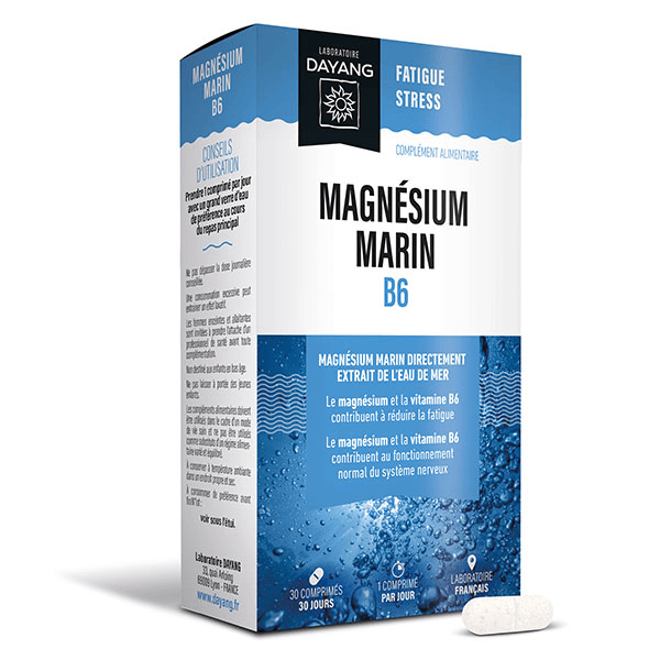 Magnésium Marin B6 30 comprimés