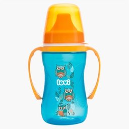 Taza Antigoteo Folky +12m Turquesa 250ml *