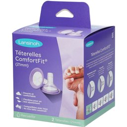 Lansinoh® Téterelles ComfortFit® 21 mm