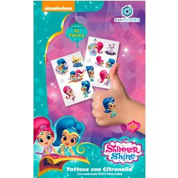 Tatouages Boîte Citronnelle Citronella Shimmer & Shine