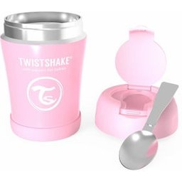 Thermos de refroidissement rose pastel 350ml