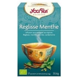 Infusion Bio Réglisse Menthe 17 sachets 30,6g