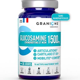 Glucosamine 1500 mg Chondroïtine MSM Articulations