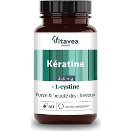 Kératine 350mg + L-Cystine 60 Gélules