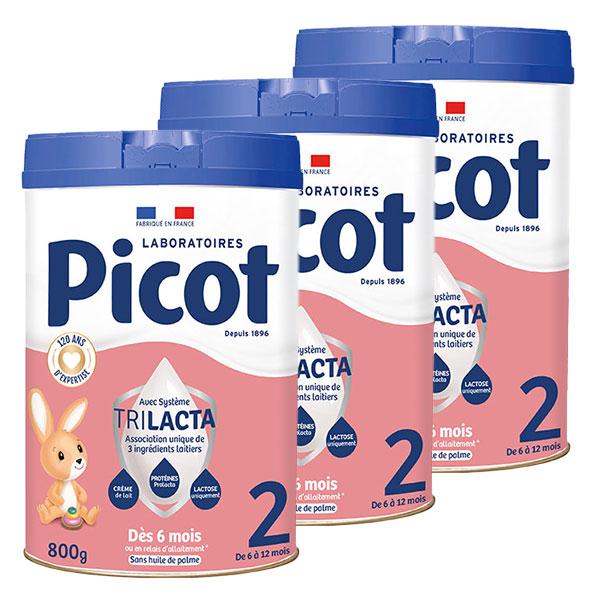 Standard Lait infantile 2ème Age 800g - Lot de 3