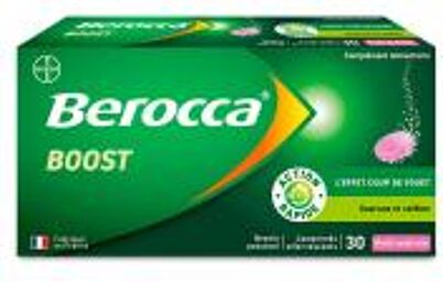 Boost Effet Coup de Fouet 30 Comprimés Effervescents - Boîte 30 comprimés