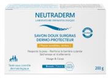 Savon Doux Surgras Dermo Protecteur Et200G - Pain 200 g
