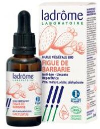 Ladrôme Huile Végétale de Figue de Barbarie Bio 30 ml - Flacon compte goutte 30 ml