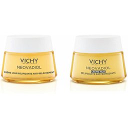 Neovadiol Post-Menopause Crème jour relipidante anti-relâchement + Crème Nuit Relipidante Raffermissante