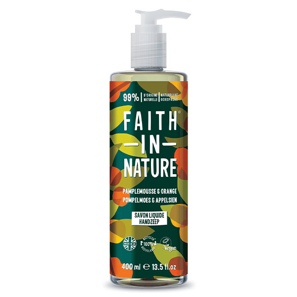 Savon Mains Liquide Pamplemousse & Orange 400ml