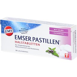 Pastilles sans sucre à la sauge