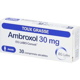 EG Labo Conseil 30 mg pour affections bronchiques - comprimé sécable - Boîte de 30