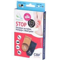 Rheelaxx Stop Douleur au Talon L-Xl Marron