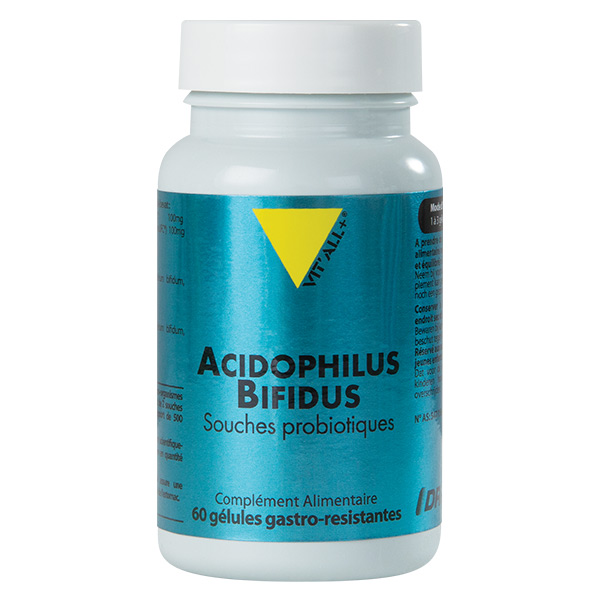 Acidophilus Bifidus 60 gélules gastro-résistantes