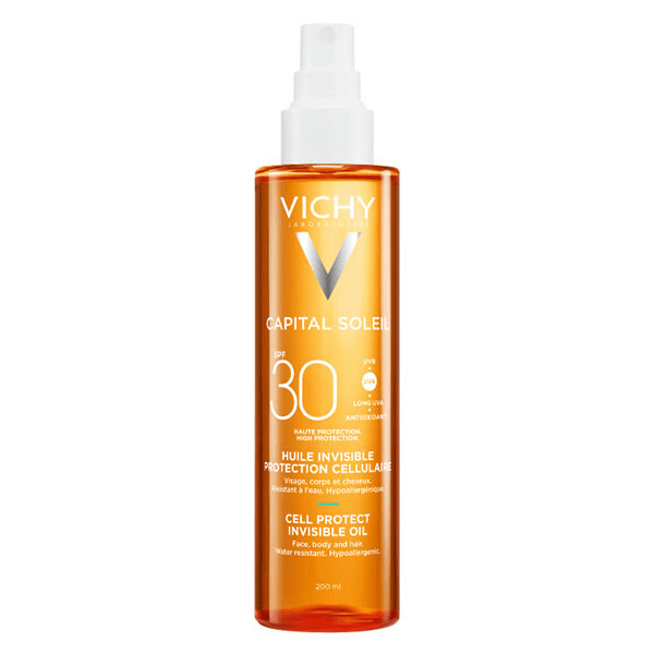 Capital Soleil Huile invisible de protection cellulaire SPF30 200ml