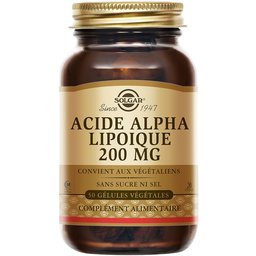 Acide Alpha-Lipoïque - Antioxydant - Detox - 50 gélules végétales