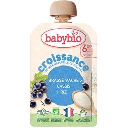 Croissance Brassé Vache Cassis Riz +6M 100 g