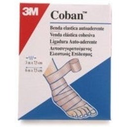 Nexcare™ bandage cohésif blanc 3mx7,5cm