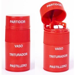 Triturador Cortador Pastillas 4 en 1