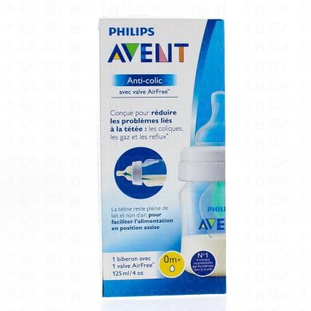 Anti-colic avec valve AirFree Biberon 125ml