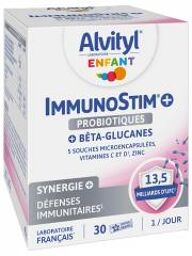 Enfant ImmunoStim+ Probiotiques 30 Sachets - Boîte 30 sachets