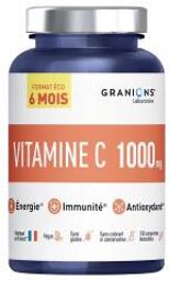 Vitamine C 1000 mg 180 Comprimés - Pot 180 comprimés
