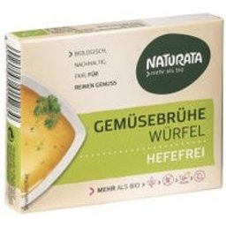 Cubes de bouillon de légumes sans levain 72g