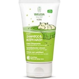 Shampooing et gel pour enfants 2en1 Lime 150ml