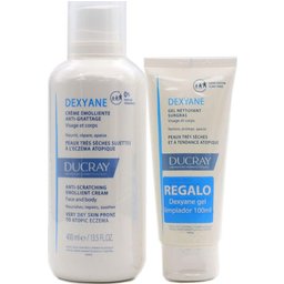 Dexyane Crema Emoliente 400ml + Gel Limpiador 100ml