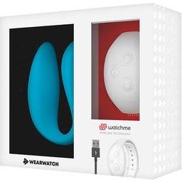 Vibromasseur Dual Technology Watchme Indigo Blanc 1ut