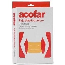 Ceinture élastique à coussin Velcro 3 bandes T4