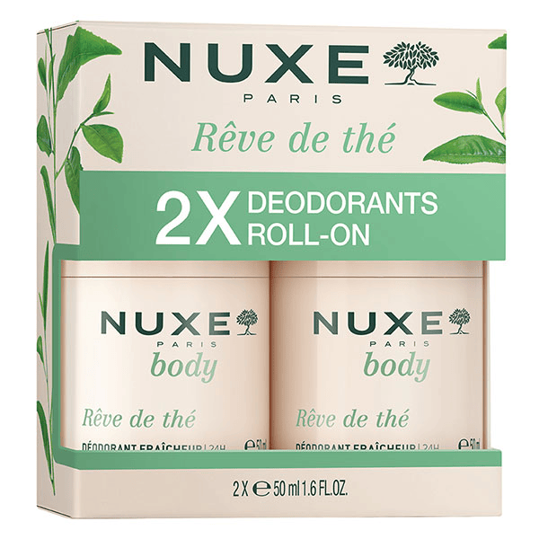 Body Rêve de Thé Déodorant Fraîcheur 24H Roll-On Lot de 2 x 50ml