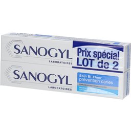 Sanogyl Soin Bi-Fluor Prévention Caries Dentifrice