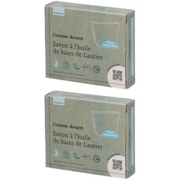 Comme Avant Savon à l'huile de baies de laurier et argile verte