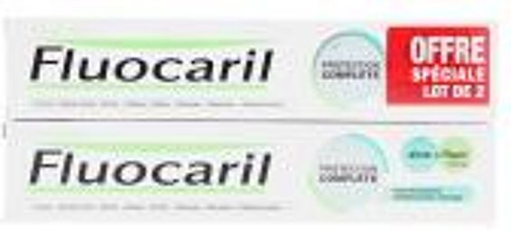 Protection Complète Zinc et Fluor 2 x 75 ml - Lot 2 x 75 ml