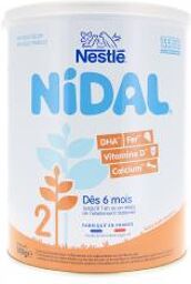 Nestlé Nidal 2 De 6 Mois à 1 An 800 g - Boîte 800 g