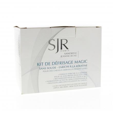 Kit de défrisage magic shampooing neutralisant 60ml+ activateu specifique 60ml+ soin conditionneur 60ml+ crème sans soude 210ml