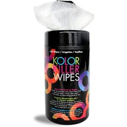 Lingettes Nettoyantes de Coloration Cheveux 100uts