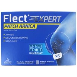 Flect'expert Patch Arnica Effet Froid Immédiat 5unts