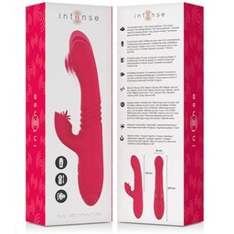 Dua Vibrateur Multifonction Rechargeable Rouge 1ut